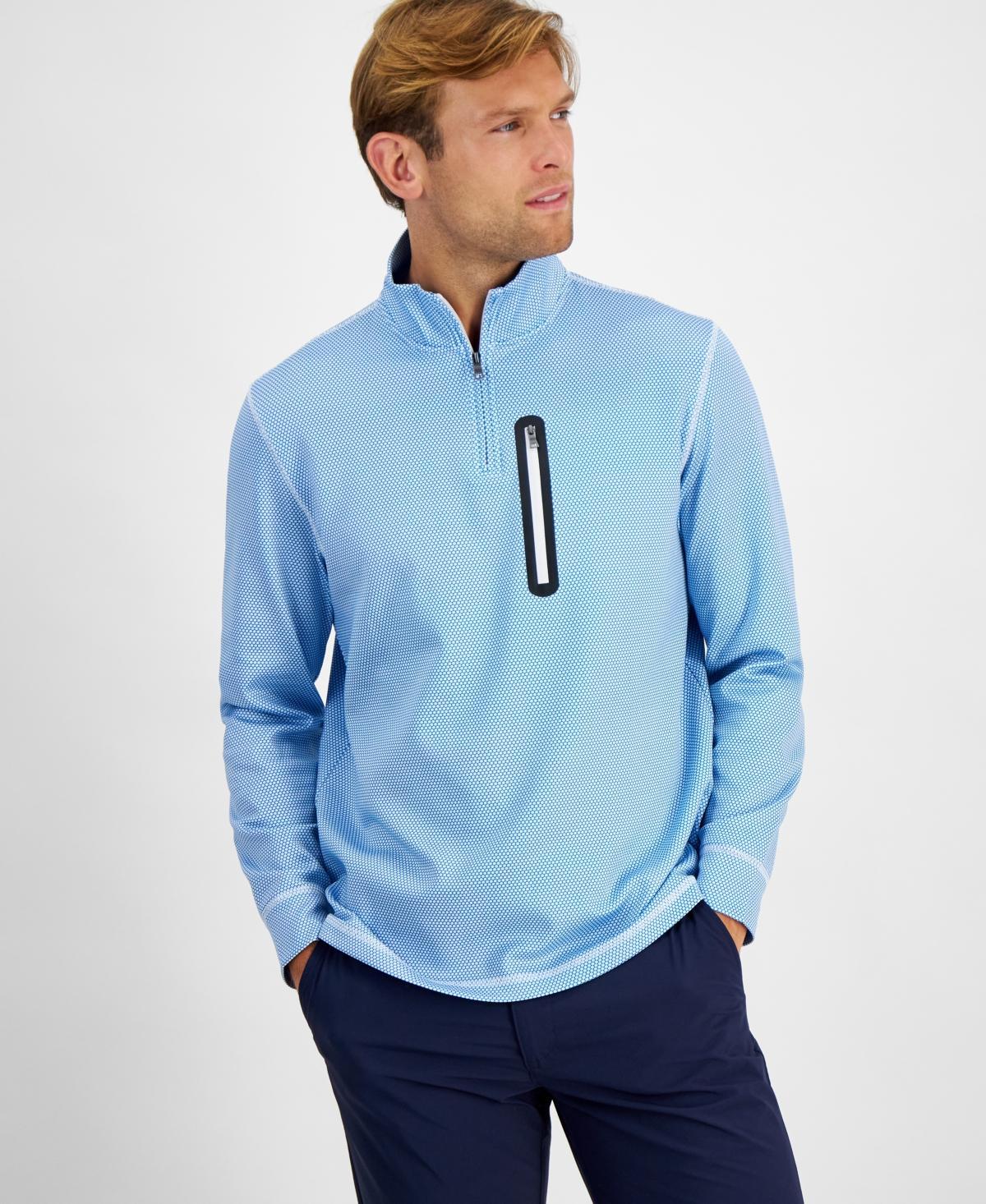 Club Room Mens Golf Tech Quarter-Zip Sweatshirt, Created for Macys Product Image