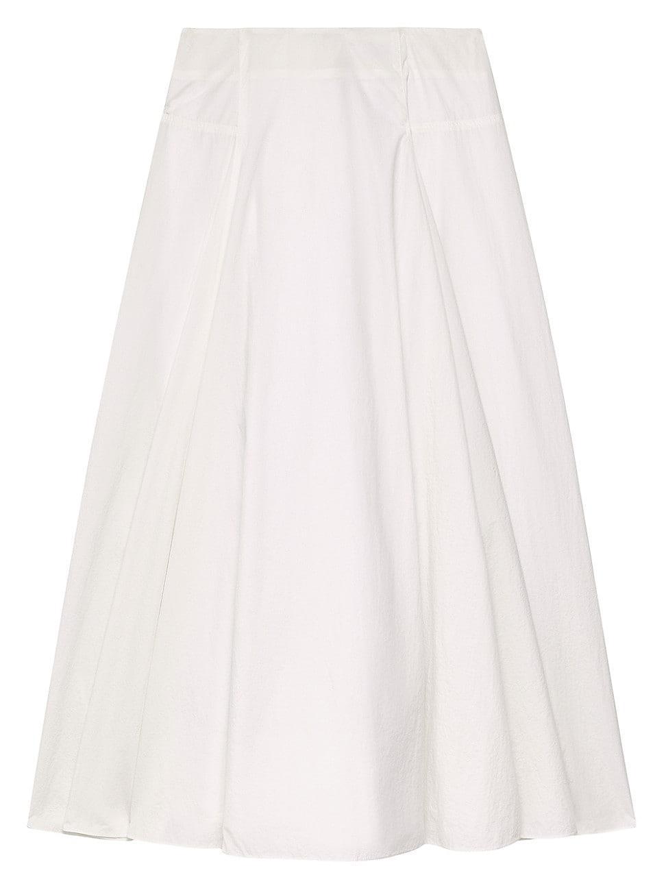 Womens Paneled Full Maxi Skirt Product Image