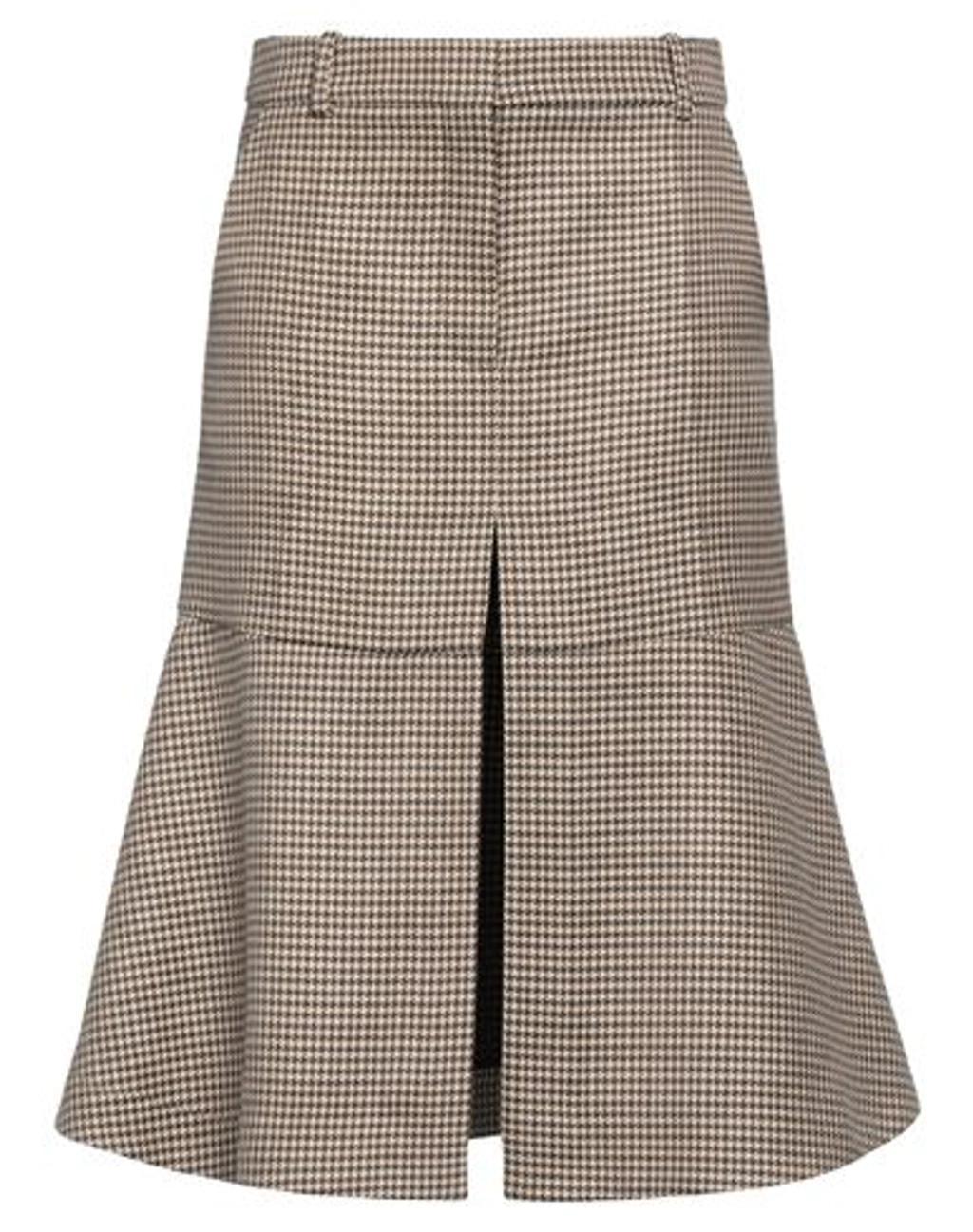 Woman Midi Skirt Beige Size 4-6 Wool Product Image