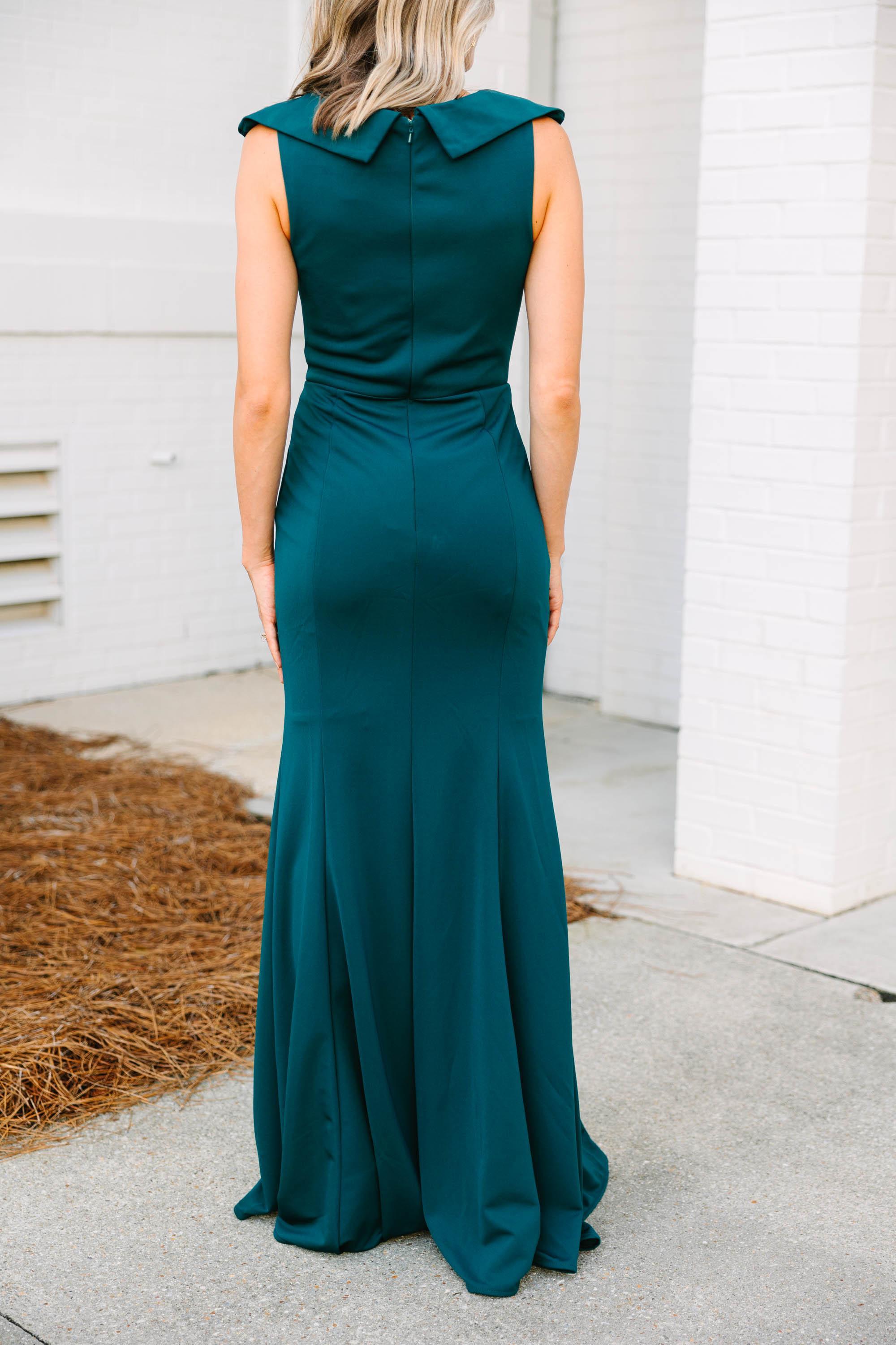 It Was All A Dream Green Maxi Dress Female Product Image