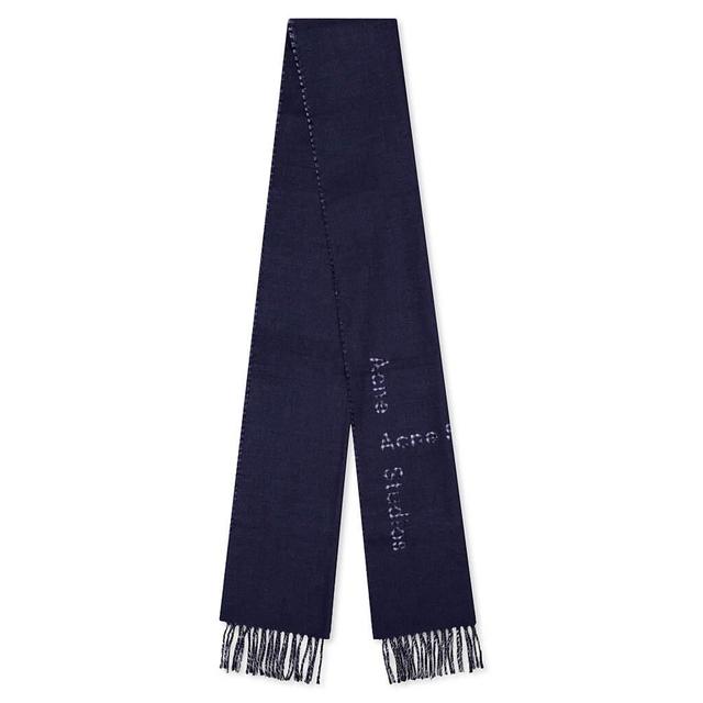 Scarf - Navy Blue Male Product Image