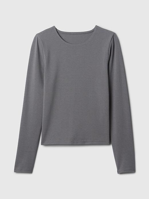 Modern Compact Jersey Cropped T-Shirt Product Image