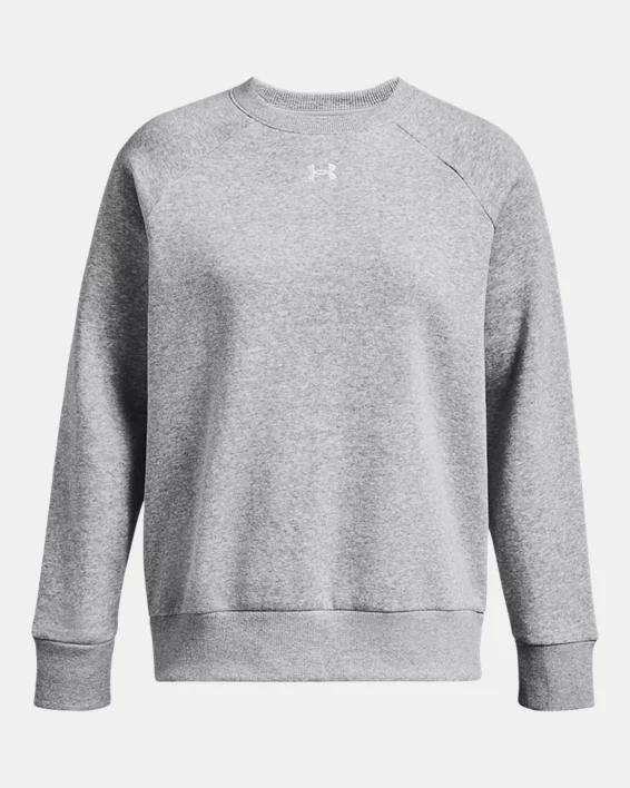 Women's UA Rival Fleece Crew Product Image