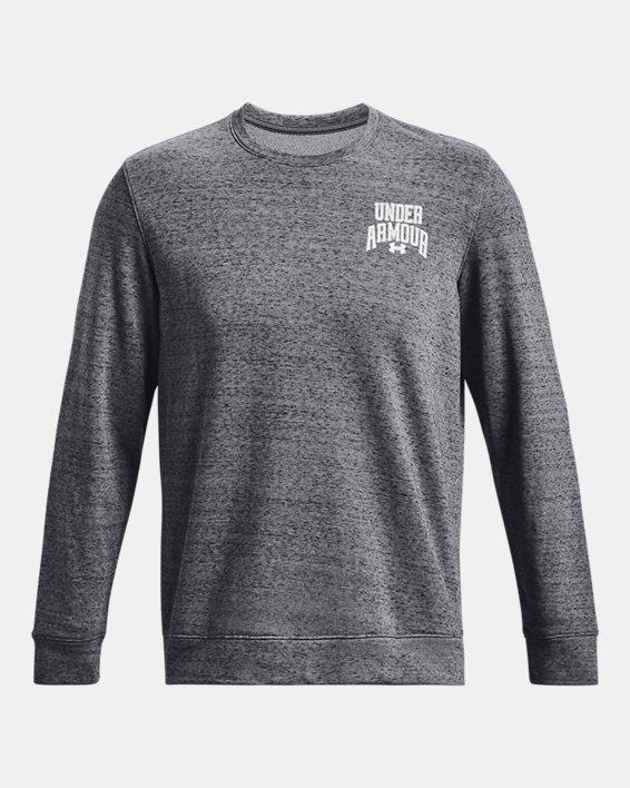 Men's UA Rival Terry Graphic Crew Product Image