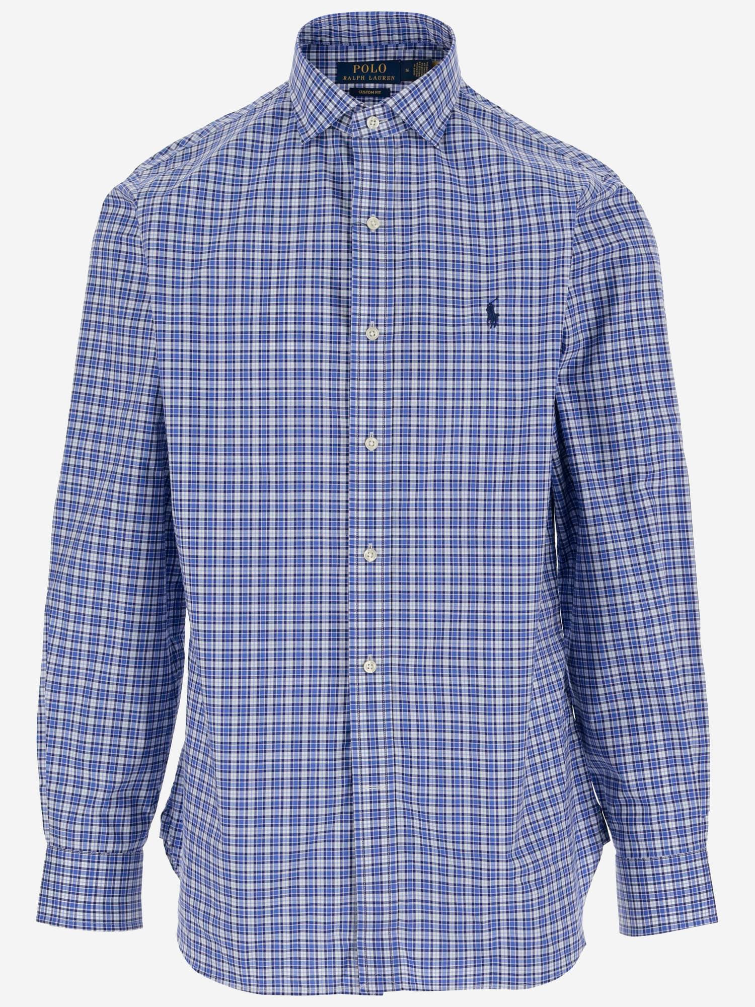 POLO RALPH LAUREN Cotton Shirt With Check Pattern In Multi Product Image