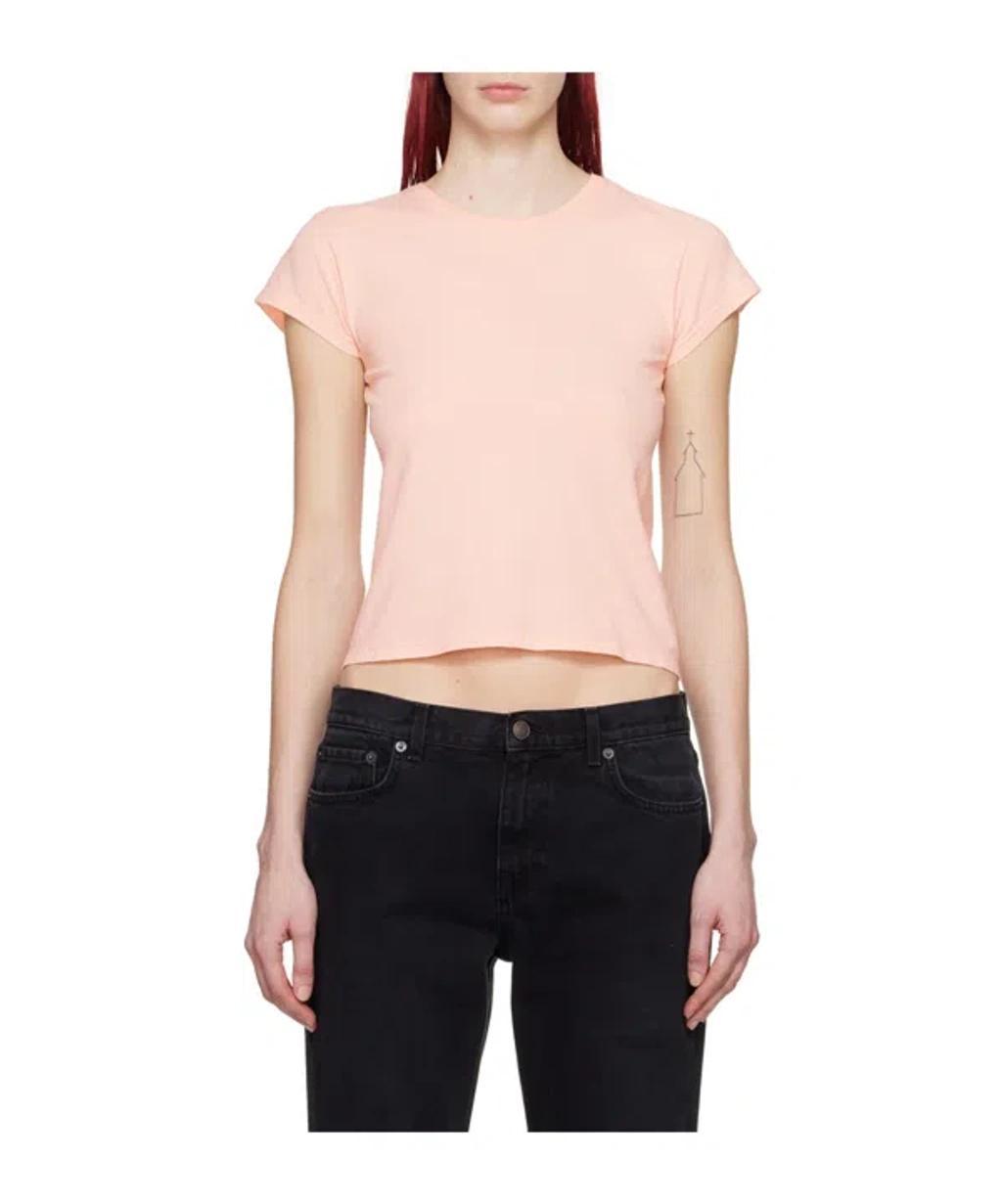 THE ROW Tori Short Sleeved T-shirt In Pink product image