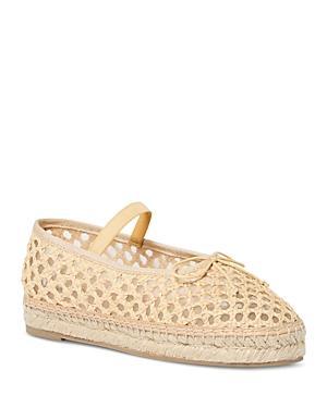 Loeffler Randall Womens Woven Mary Jane Espadrille Flats Product Image