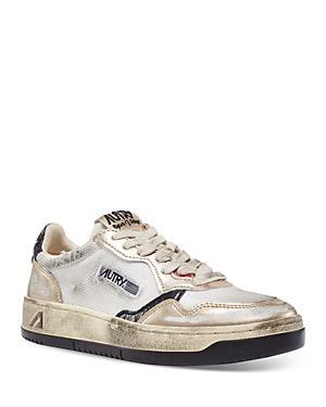 Autry Womens Super Vintage Low Top Sneakers Product Image