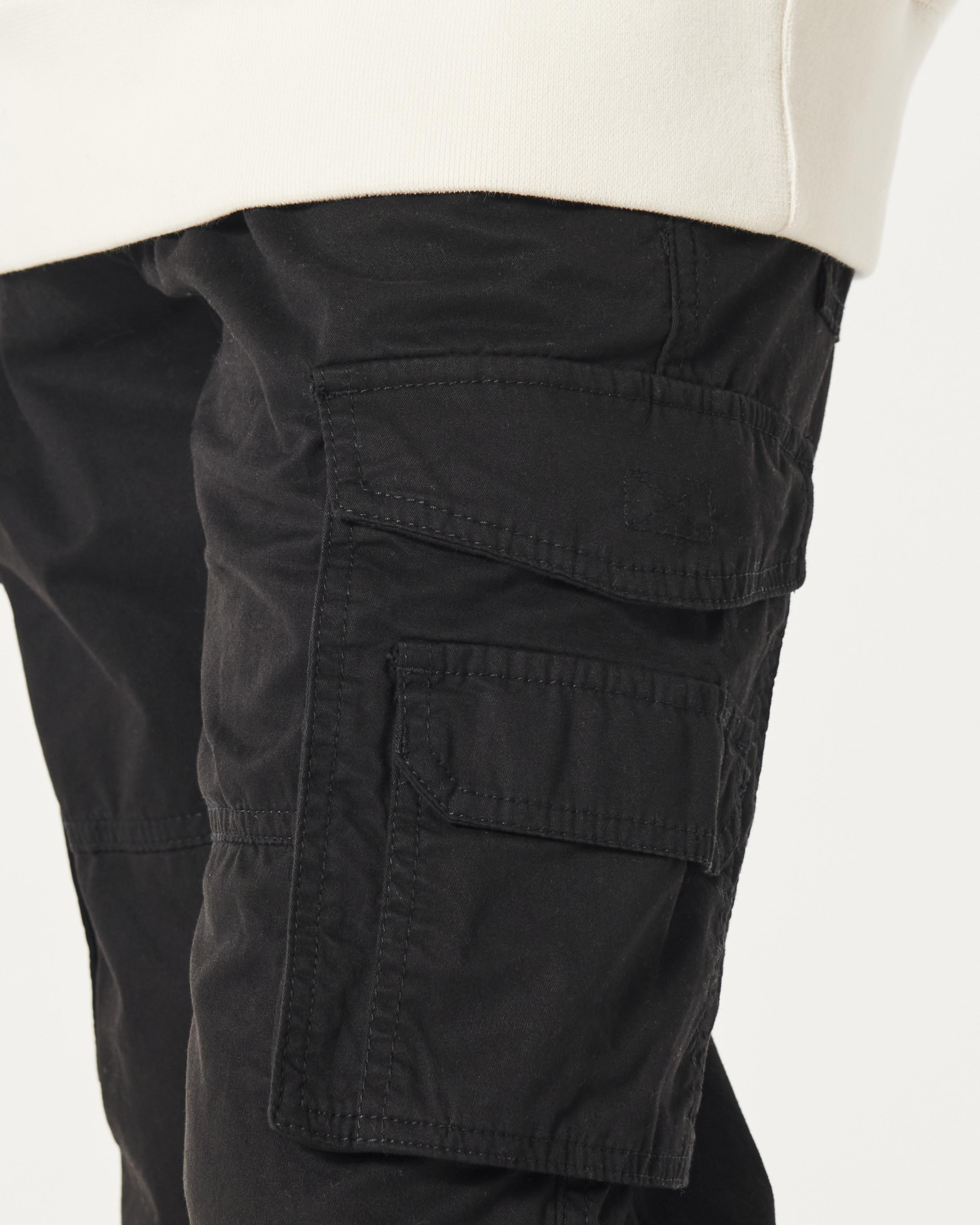 Slim Straight Cargo Pants Product Image