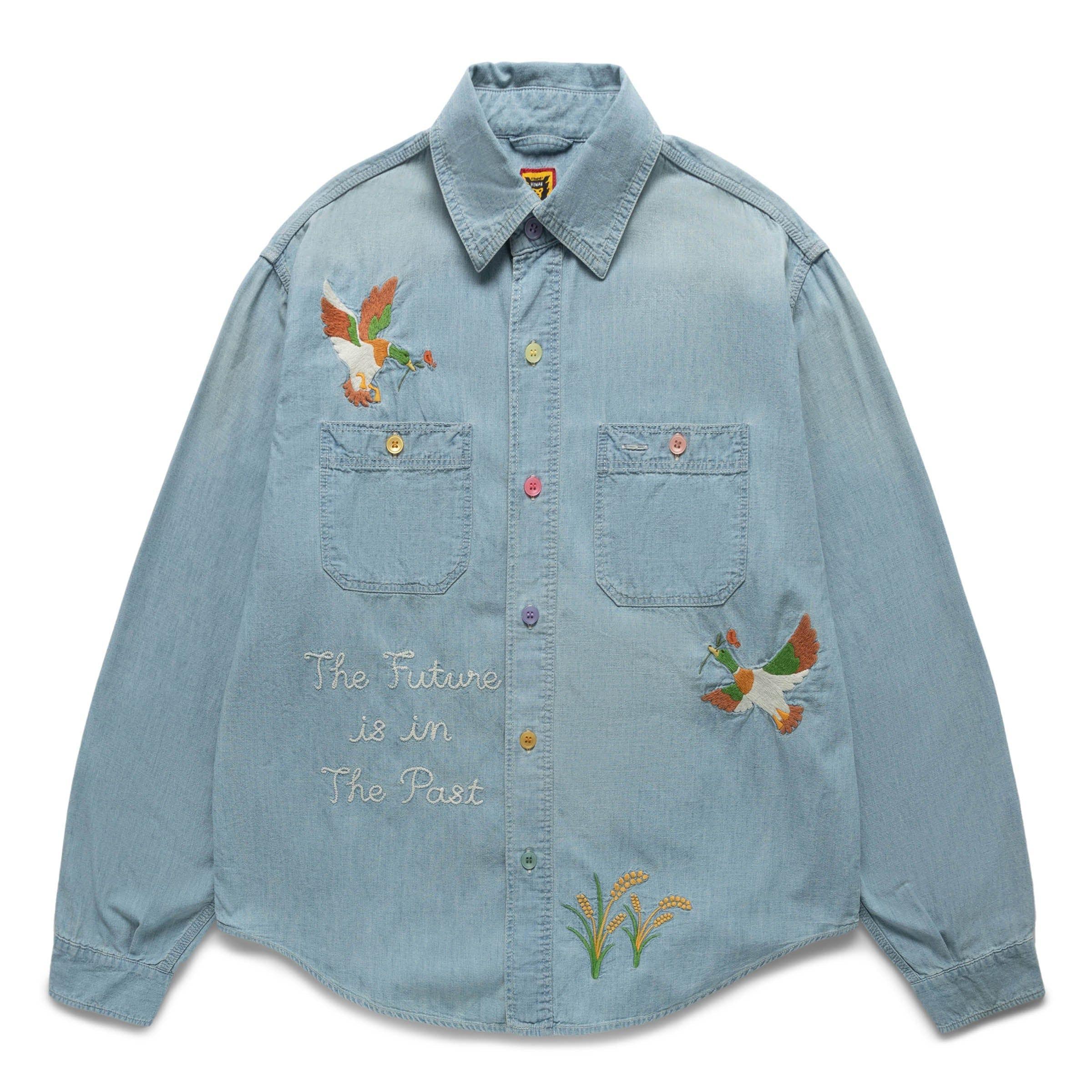 CHAMBRAY WORK SHIRT INDIGO | Bodega product image