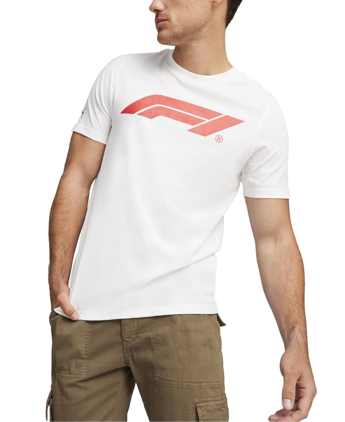 Puma Mens Regular-Fit F1 Logo Graphic T-Shirt Product Image