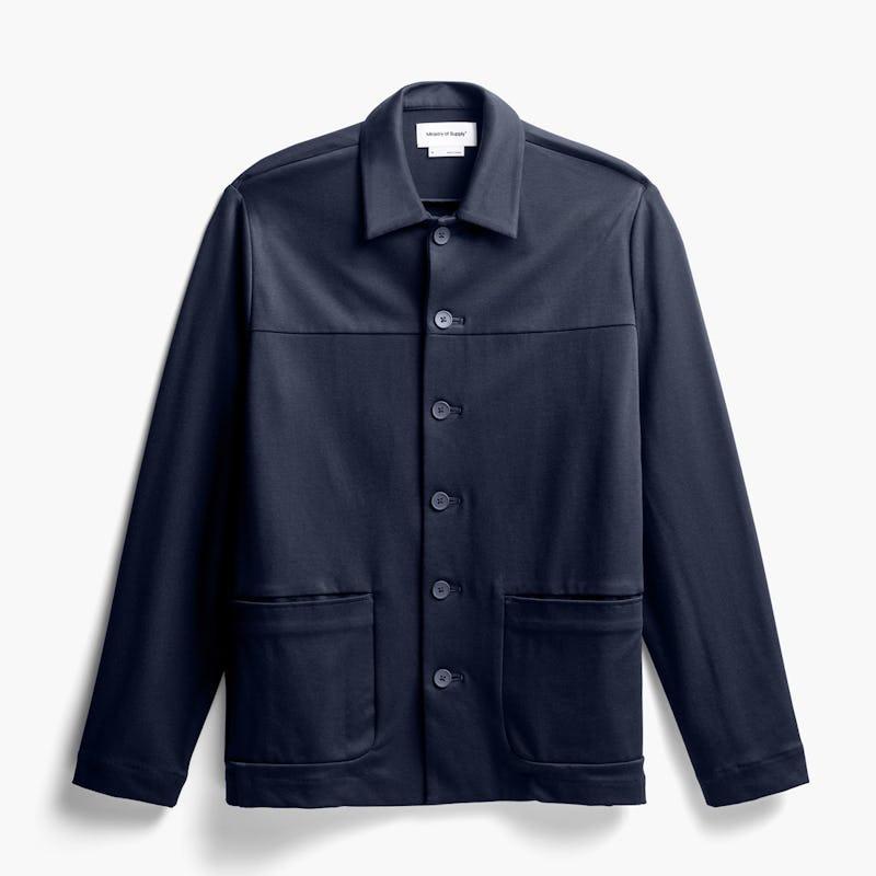 Navy Twill Men's Fusion Chore Coat Product Image