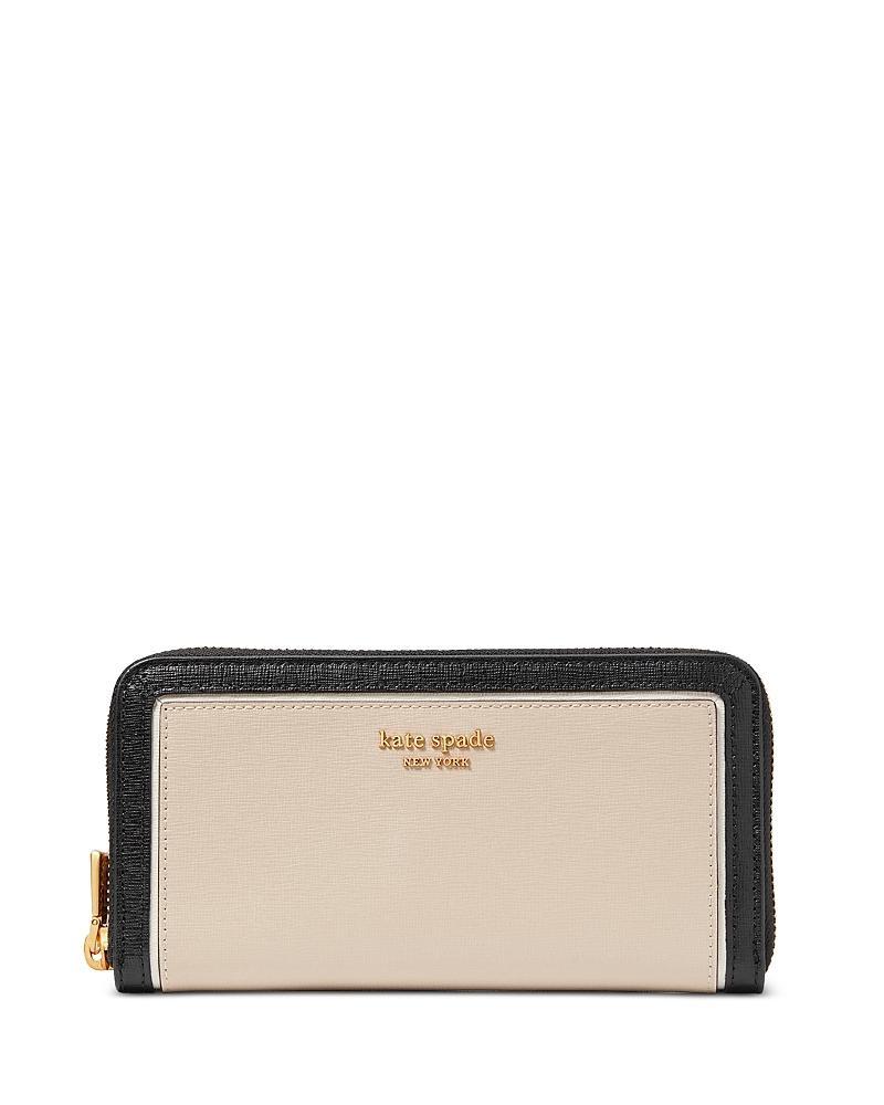 kate spade new york morgan colorblock saffiano leather wallet Product Image