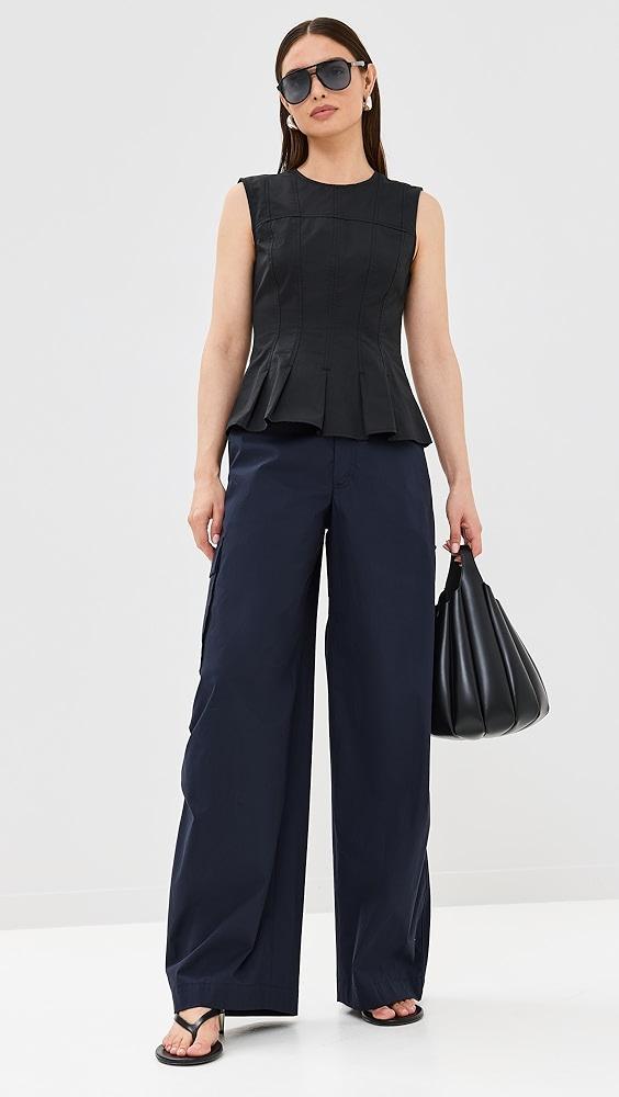 Proenza Schouler White Label Felix Top in Tech Cotton | Shopbop Product Image