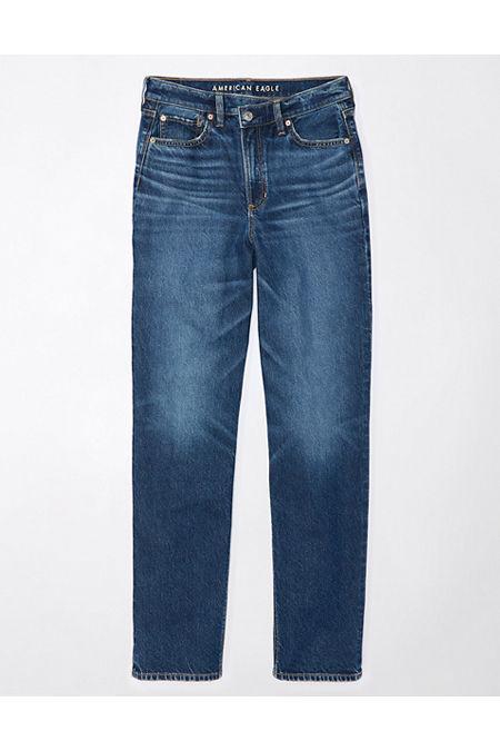 AE Strigid Super High-Waisted Baggy Straight Jean Women's product image