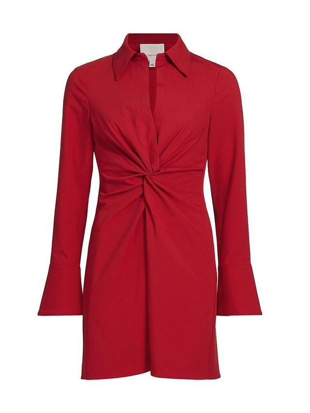 Cinq  Sept Mckenna Long Sleeve Shirtdress Product Image