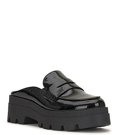 Jessica Simpson Uma Lugged Platform Loafer Mules Product Image