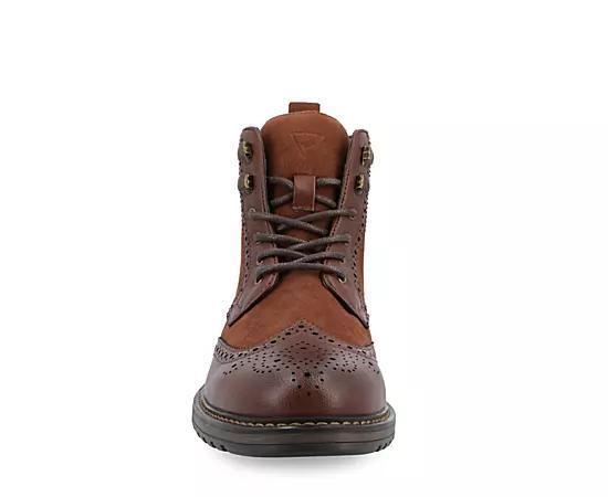 VANCE Virgil Mens Tru Comfort Foam Lace-up Ankle Boots Product Image