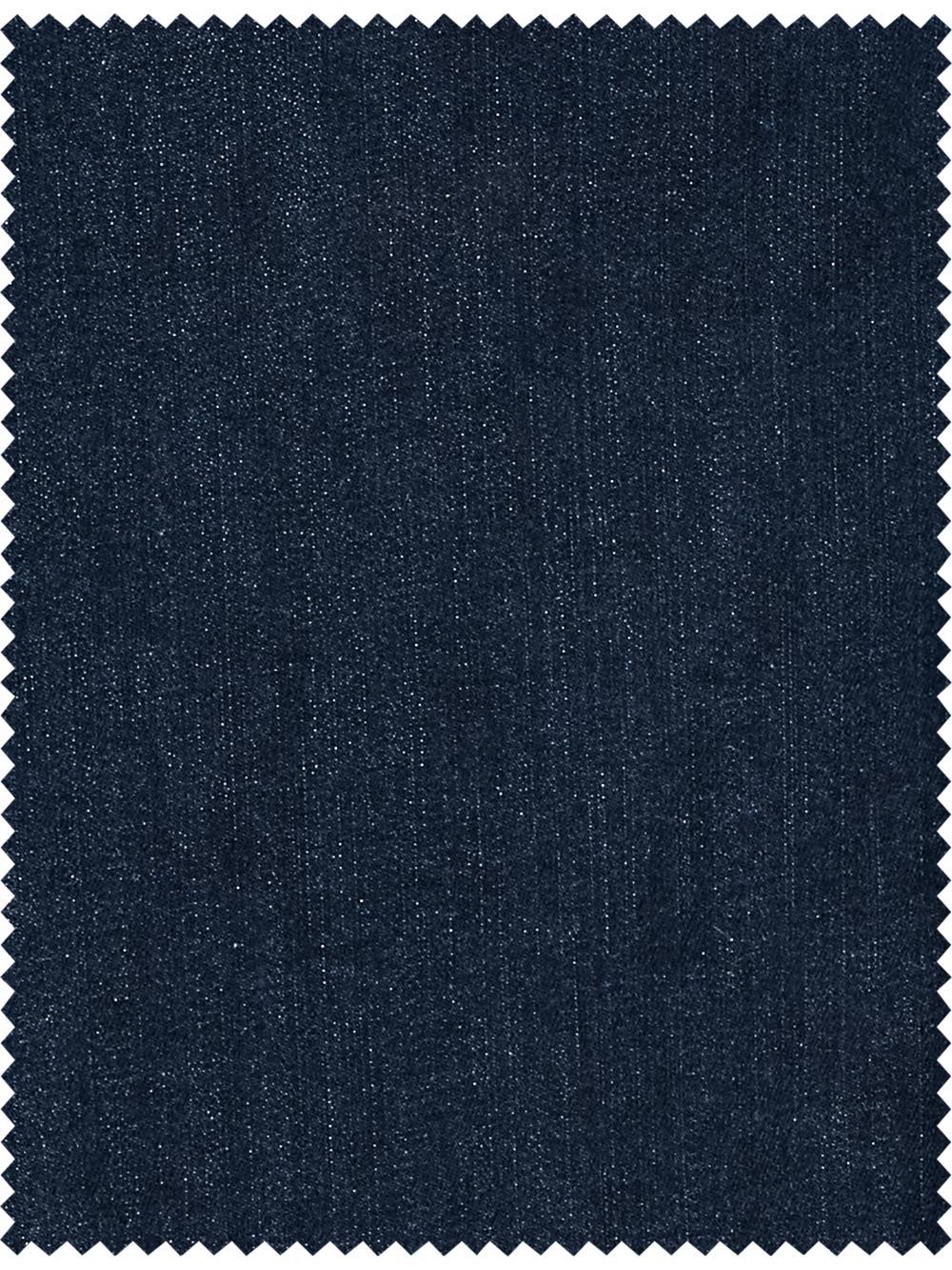 Pleated Denim Pants - Dark Blue Product Image