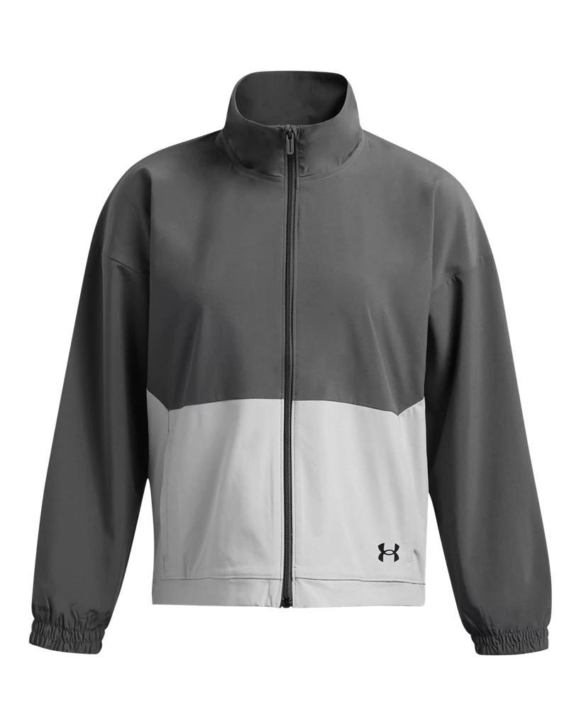 Women's UA Woven Full-Zip Product Image