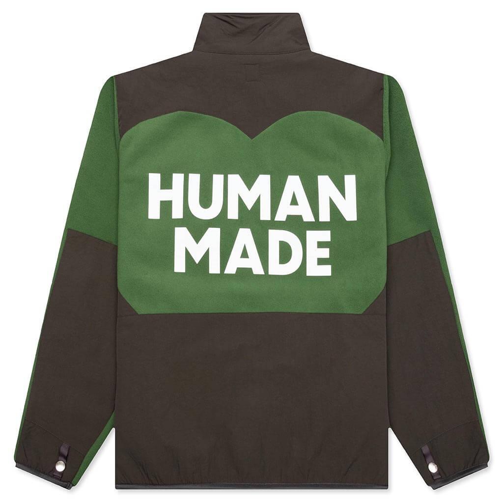 Fleece Jacket - Green Male Product Image