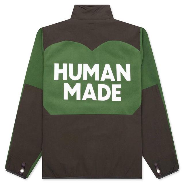 Fleece Jacket - Green Male Product Image