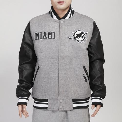 Pro Standard Mens Miami Dolphins Pro Standard Dolphins Varsity Jacket - Mens Product Image