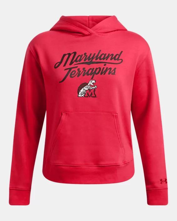 Women's UA Rival Fleece Collegiate Hoodie Product Image