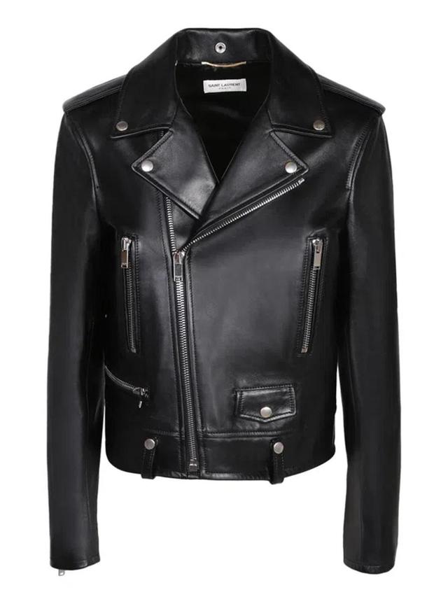 SAINT LAURENT Coats & Jackets In Black Product Image