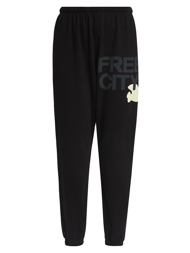 Womens Cotton Logo Joggers Product Image