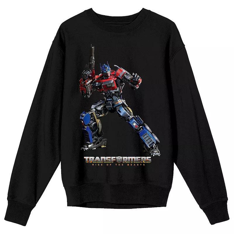 Mens Transformers Rise Of Beasts Optimus Prime Sweatshirt Product Image