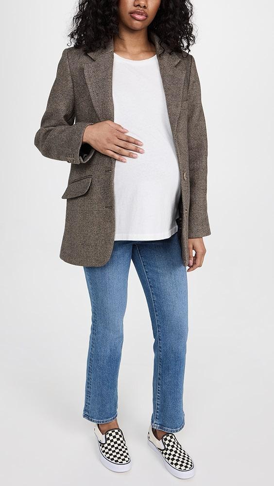 Madewell Maternity Over-the-Belly Kick Out Jeans | Shopbop Product Image