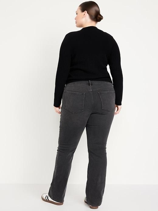 Mid-Rise Wow Boot-Cut Jeans Product Image