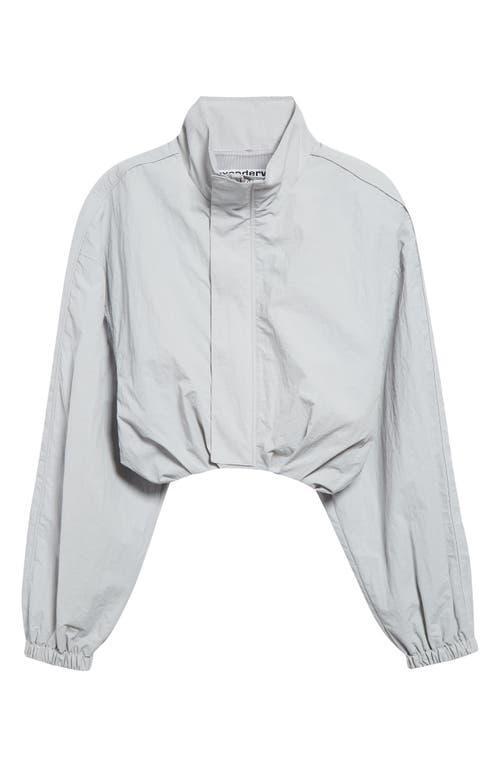 Alexander Wang Bolero Track Jacket Light Grey. (also in ). Product Image