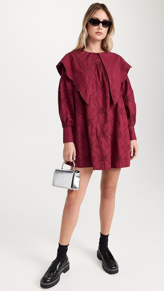 Damson Madder Clementine Collared Mini Dress | Shopbop Product Image