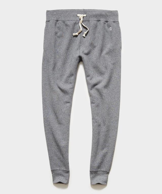 Champion Midweight Slim Jogger Sweatpant in Salt and Pepper Male Product Image