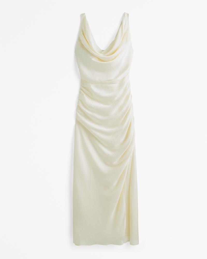 Cowl Draped Maxi Dress Product Image