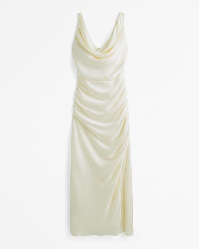 Cowl Draped Maxi Dress Product Image