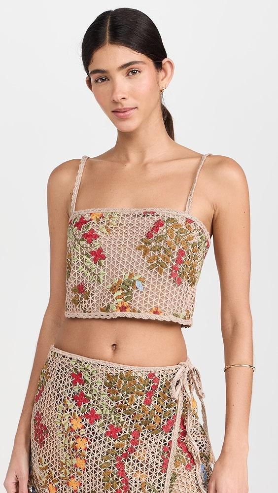 Agua Bendita Vicky Tile Top | Shopbop Product Image