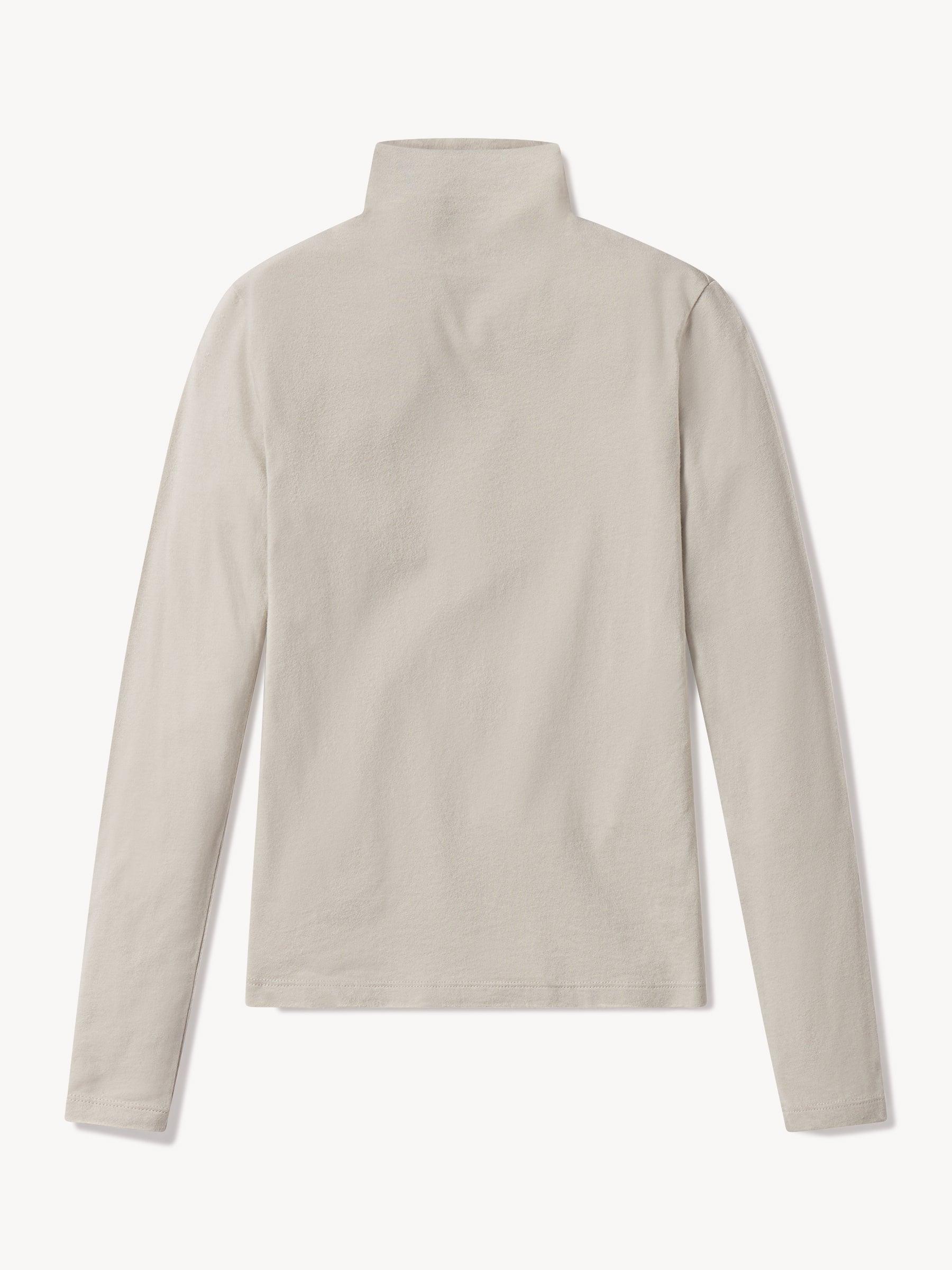 Sand Drift Cloud Jersey Turtleneck Product Image