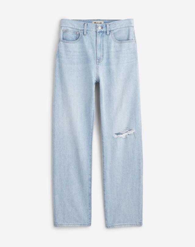 The '90s Straight Crop Jean in Fitzgerald Wash Product Image