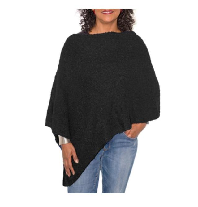 Boucle Poncho Wrap Product Image