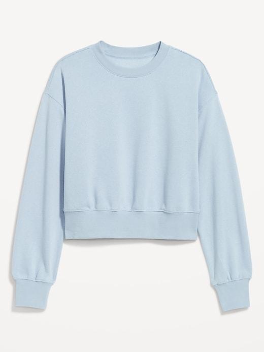 SoComfy Drop-Shoulder Crew-Neck Sweatshirt Product Image