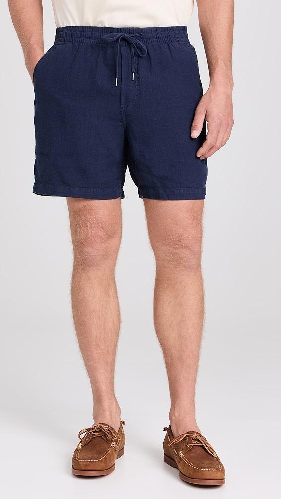 Polo Ralph Lauren Linen Prepster Shorts 6" | Shopbop Product Image