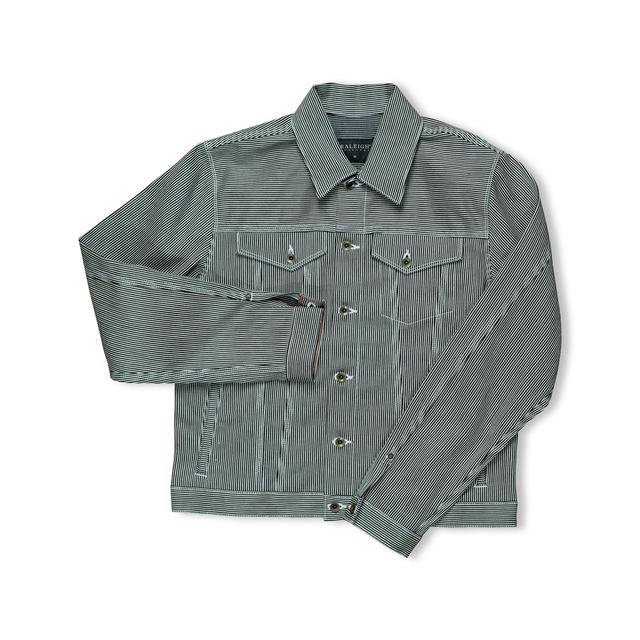 Denim Jacket | Hickory Stripe Product Image