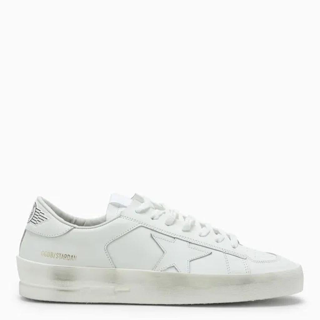 Stardan Sneakers In White Leather Product Image