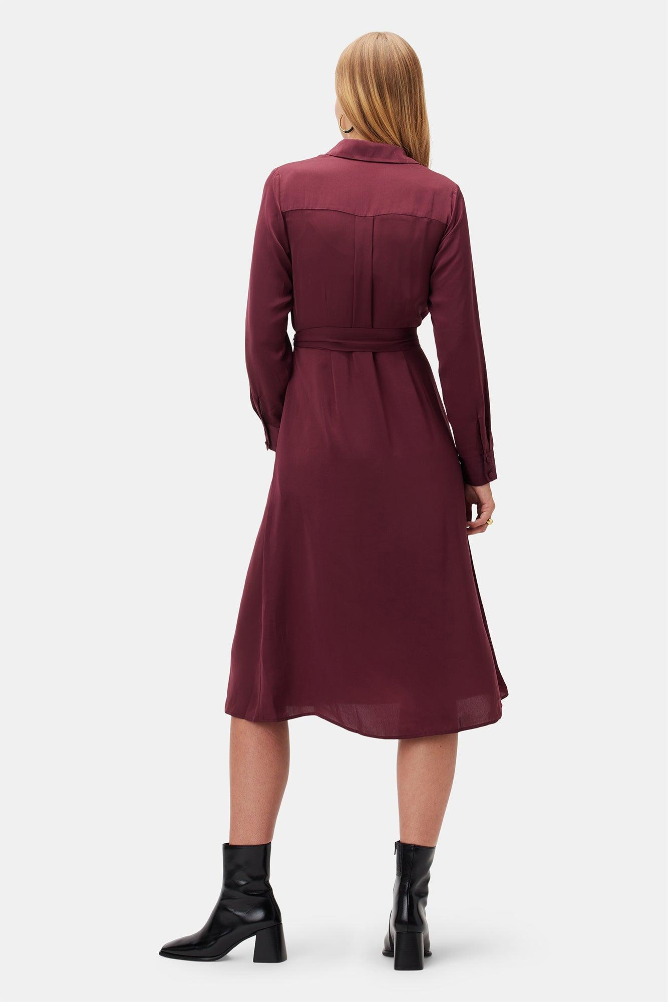 Joyce Dress - Plum Product Image