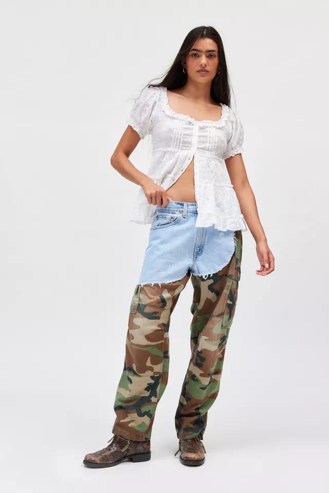 Urban Renewal Remade Spliced Camo Denim Pant product image