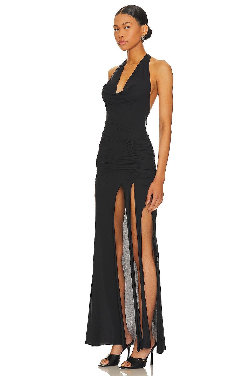 JLo Mesh Halter Gown Indah Product Image