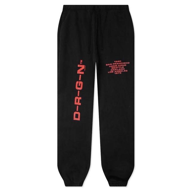 Origins Bleached Jogger - Bleached Black Male Product Image